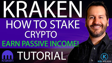KRAKEN - STAKING TUTORIAL - HOW TO STAKE CRYPTO ON KRAKEN AND EARN PASSIVE INCOME!