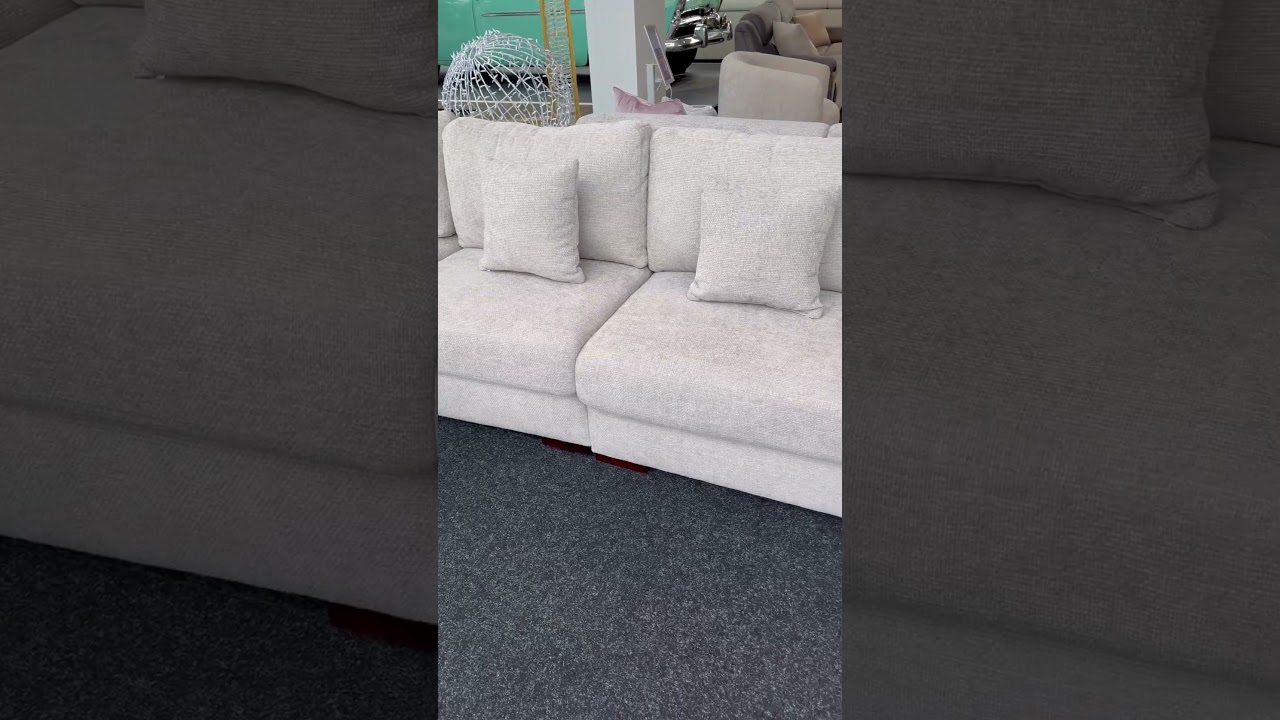 Salon d’angle Benjamin en tissu 🌎 