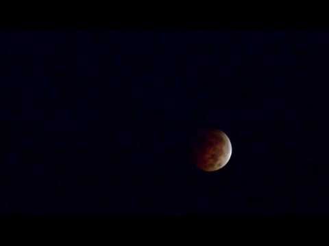 Full lunar eclipse 10/8/2014 Fairfax, VA, USA