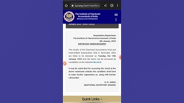 CA Final & CA Inter November 2022 Result Date Announced| Breaking News #shorts #viral #ca #icai