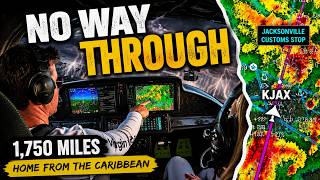 1,750 Miles To Chicago From the Caribbean Racing Severe Storms