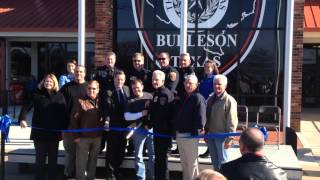 Burleson PD grand opening ceremony