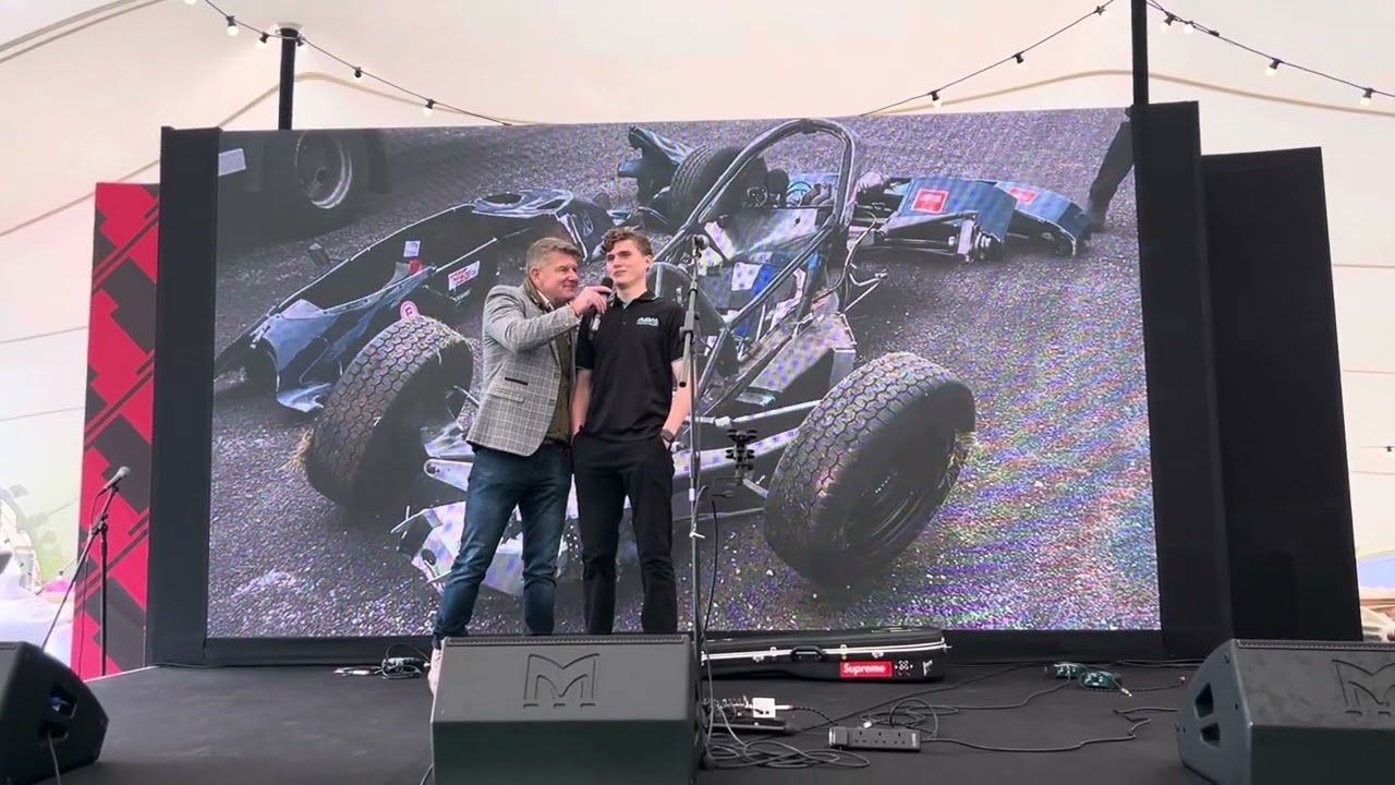 Steve Deeks interviews Heroes of FF1600 Sprint Cup star Jason Pribyl at the British Grand Prix 2024