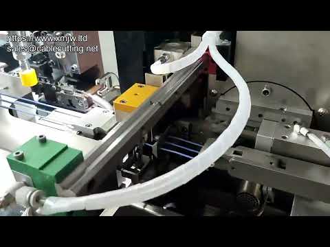 Fully Automatic Inserting Plug Shell Terminal Crimping Wire Tin Dipping Machine