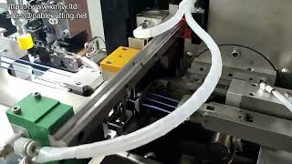 Fully Automatic Inserting Plug Shell Terminal Crimping Wire Tin Dipping Machine Content