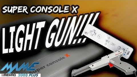 Super Console X Controller Light Guns Arcade Testing by EmuChicken