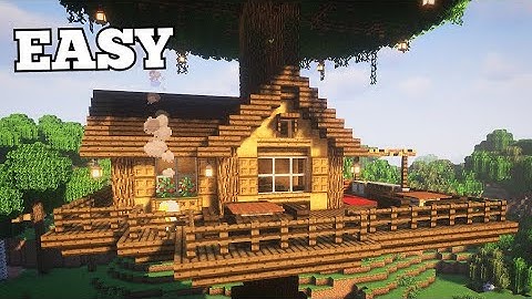 Stunning Minecraft Treehouse You Can Build in Survival!