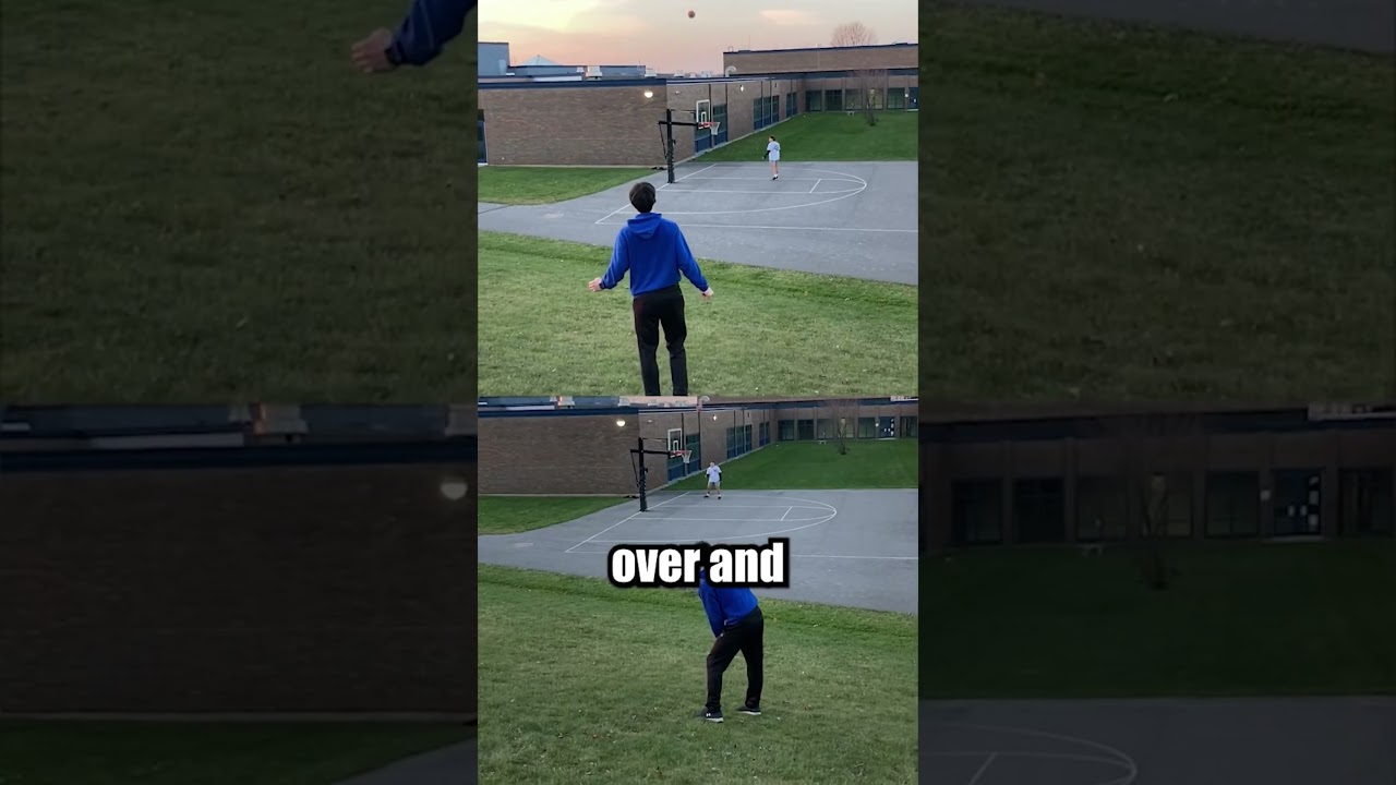 Insane Basketball Trick Shot🏀😱