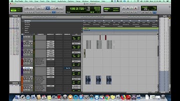 How to import Session Data On A Pro Tools Template