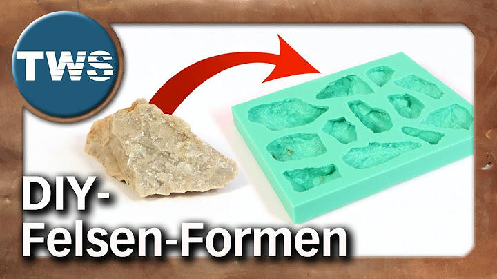 Tutorial: eigene Silikon-Formen für Felsen & Gebirge (Tabletop-Gelände, Abformen, Modellbahn, TWS)