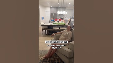 Morning Routine 9 months Pregnant with 7 Kids #momlife #pregnancy #morningroutine #familygoals