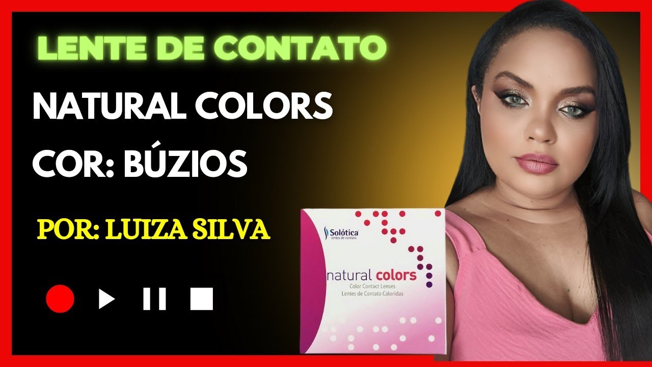 Lente de contato Natural Colors Búzios (Solotica)
