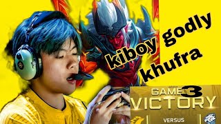 OMG Kiboy played godly khufra against EVOS