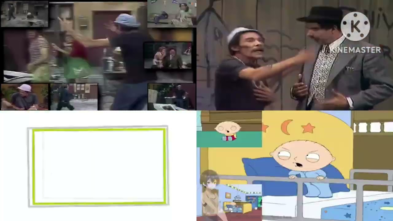 Chaves vs Family Guy Sparta Remix Quadparison 1 