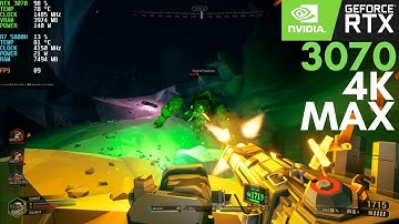 Deep Rock Galactic - Legion 5 (3070 Laptop/5800h) - 4K, Max Settings