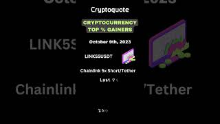 Chainlink 5x Short/Tether (LINK5SUSDT) One of Today's Top Gainers