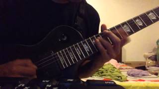 Sylosis - Awakening guitar solo cover