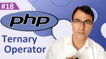 Ternary Operator in PHP | PHP tutorial lesson - 18 | PHP Ternary operator