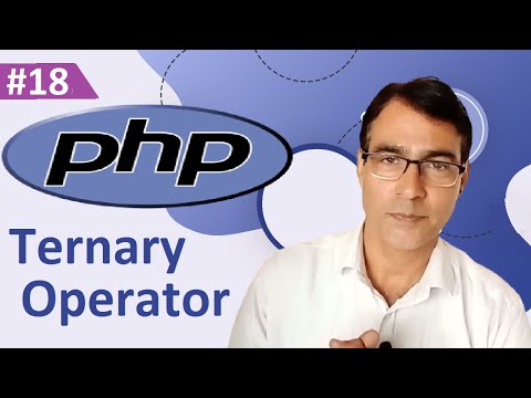 Ternary Operator in PHP | PHP tutorial lesson - 18 | PHP Ternary operator