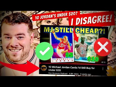 Reacting to '10 Michael Jordan Cards Under $20' | Are They Actually Worth❓❗️❓| [ E 354 ]
