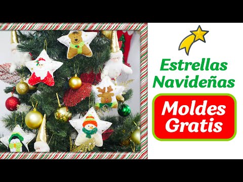 ??⛄?#Tutorial Estrellas Navideñas en Pañolency #fieltro