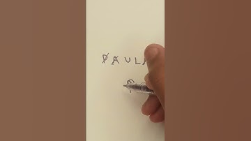 writing Paula #viral #art #drawing #shorts #trending