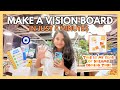 How I make my VISION BOARD in less than 5 MINUTES! | VISION BOARD 2025 using only phone📱✨🦋