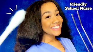 [ASMR] Role-play School Nurse Gets Something Out of Your Eye(Inaudible Whisper)