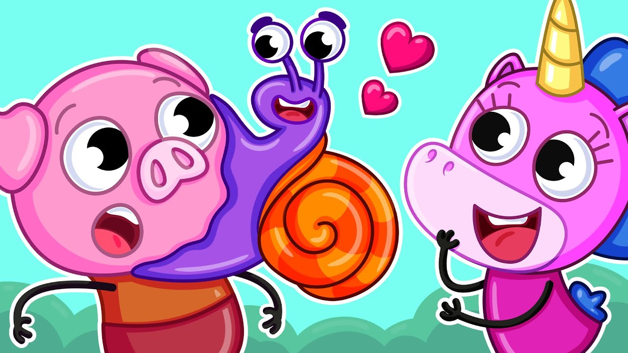 Meet My New Little Pet! | Funny Adventures with Cute Snail | Teeny Mimi & Friends🦄