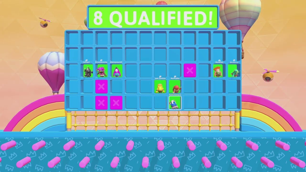 Fall Guys SS4: 60 Players Qualified