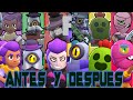 EVOLUCIÓN de los BRAWLERS en BRAWL STARS!!Parte 1