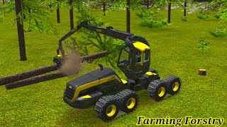 FS 16, Farming Simulator forestry, farming Simulator 16 timelapse,tractor, screenshot 3