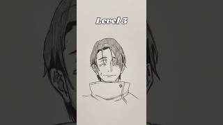 How To Draw Yuta Okkotsu In Different Level