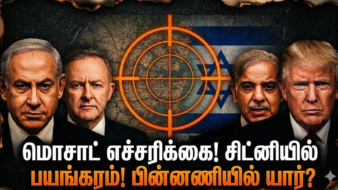 ஆஸ்திரேலியாவில் பயங்கரம்! 😱 யூதர்கள் மீது தாக்குதல்! பின்னணியில் பாகிஸ்தான்? | Sydney Bondi Attack