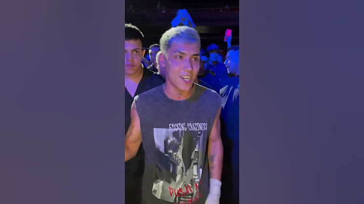 Así llegaba Jorgito Barrionuevo para enfrentarse a Tomas Oranges!