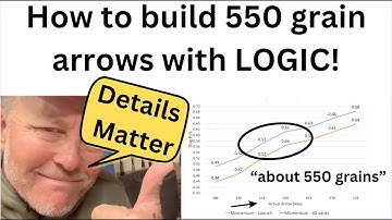 How to Build a 550 grain arrow