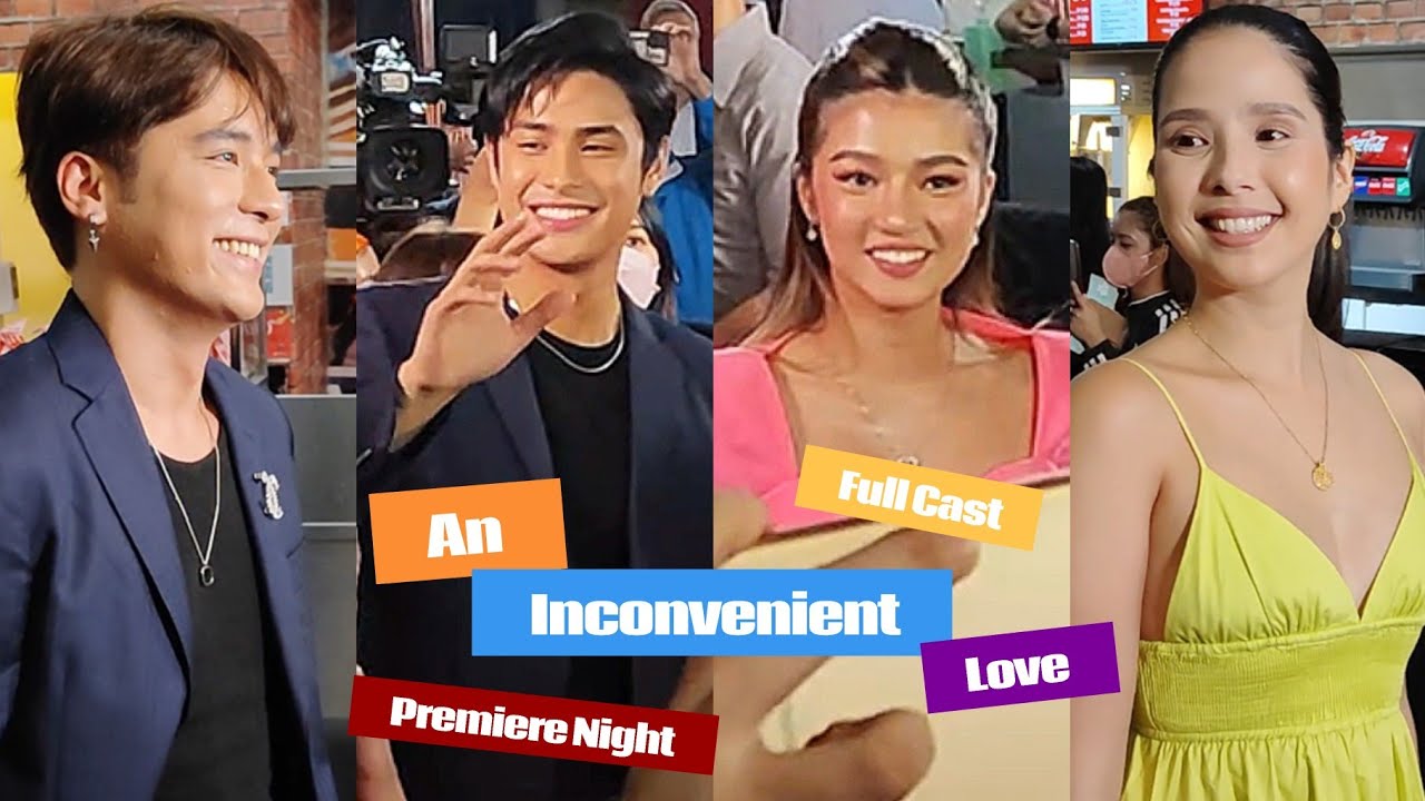 An Inconvenient Love Premiere Night FULL CAST with DonBelle Donny
