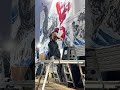サウジアラビアでトラックに書きました!