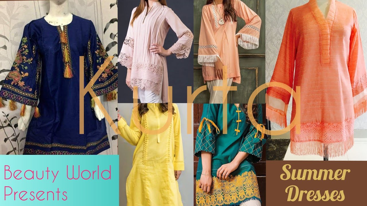 Top Exclusive Designer Short Shirts And Kurta Collection 2019