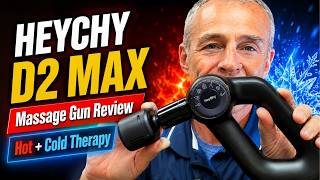 HEYCHY D2 Max Review: Hot & Cold Massage Gun Used in My PT Clinic