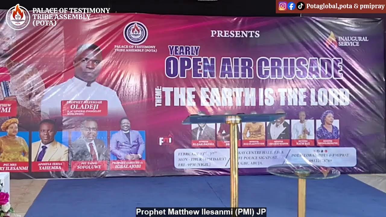 Evangelical Apostolic Church Abuja Live Stream