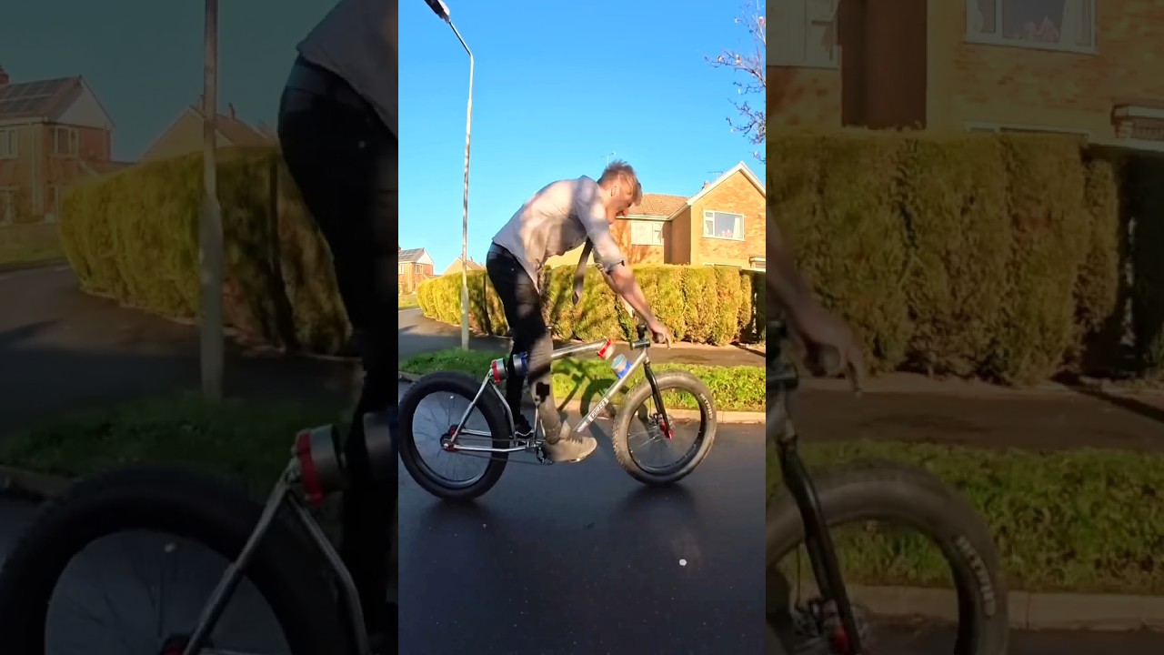 This is a magnetic bicycle.#shorts #viral