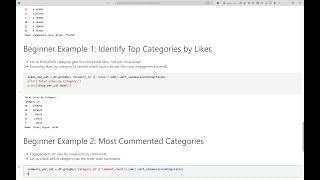 Analyzing Content Categories and Niches_training