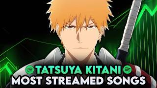 Top Most Streamed Tatsuya Kitani Anime Songs