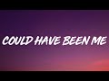 Halsey - Could Have Been Me (Lyrics) "Form Sing 2"