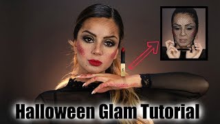 Letzte Minute ⏰ * not lame * Halloween Glam Make-up 🕯 | YSL Beauty | Tamtam Beauty
