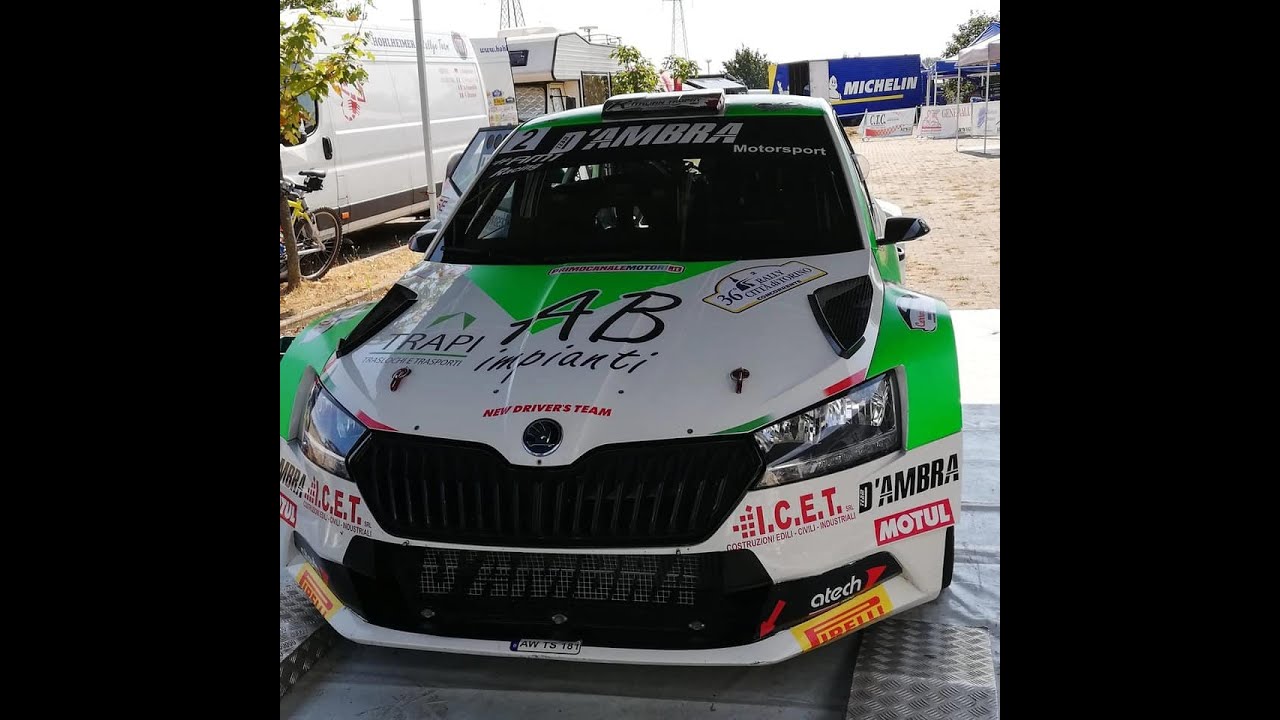 Camera Car Rally città di Torino 2021 (Chentre - Florean) Skoda R5 Evo ...