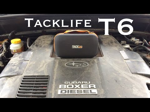 Tacklife T6 800 Amp Portable Jump Starter Kit