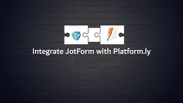 How to integrate Jotform with Platform.ly