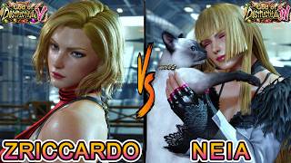 ZRiccardo (Nina) vs Neia (Lili) | Tekken 8 – High Level Match